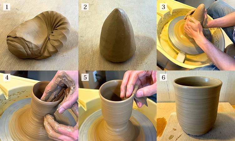 陶芸の工程