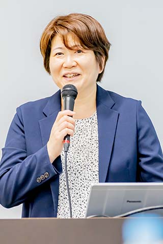 写真：上田 あきは氏（大和ハウス工業株式会社 経営戦略本部 人事部長）