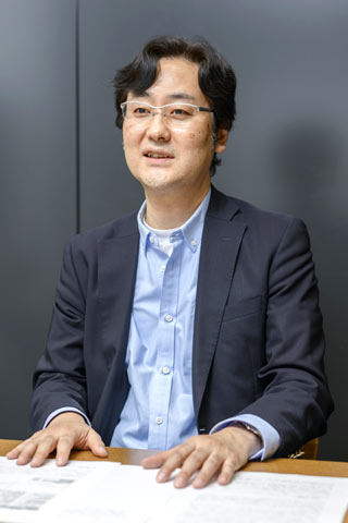 辻 祥雅さん(株式会社良品計画 人事部 人財開発部管掌 執行役員)インタビューの様子