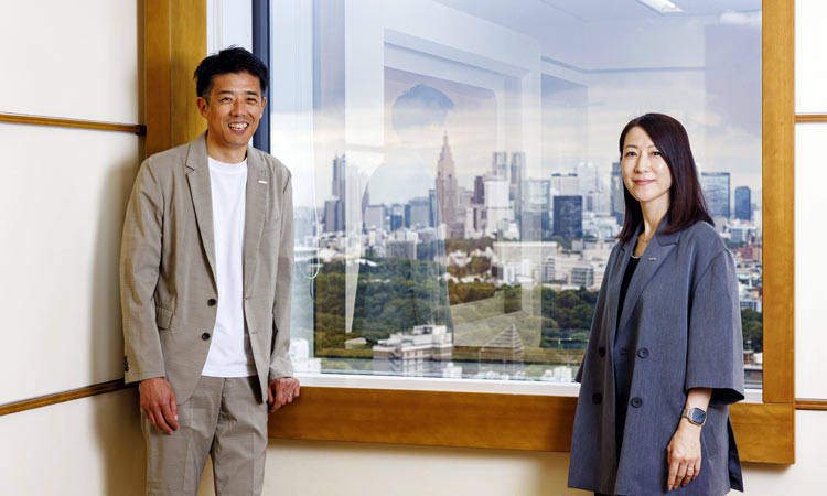 朝生雅人さん（株式会社NTTドコモ 総務人事部 人事戦略担当 担当部長、採用担当 担当部長、docomo STARTUPファウンダー）、室住篤子さん（株式会社NTTドコモ 総務人事部 キャリアデザイン室 室長）