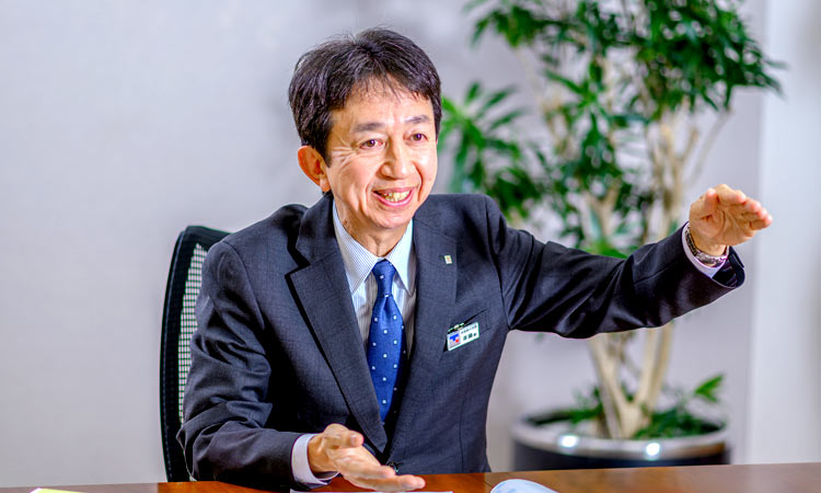 斉藤 彰浩さん(東京ガス株式会社 常務執行役員 CHRO)インタビューの様子