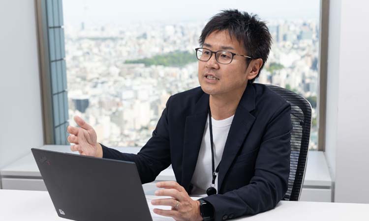 写真：開沼 大輔さん（株式会社クレディセゾン）