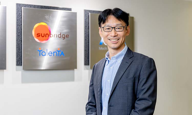 写真：田中 義紀さん（タレンタ株式会社 代表取締役社長兼COO）