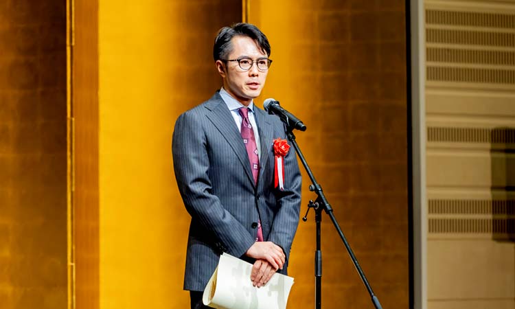 「ＨＲアワード2025」表彰式での宇田川さん