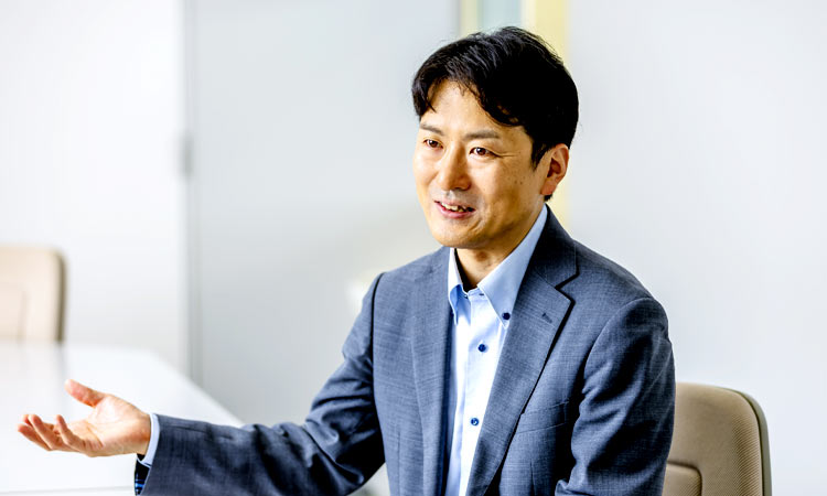 小山健太さん インタビューの様子