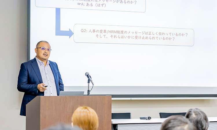 写真:田中 秀樹氏(同志社大学 政策学部 総合政策科学研究科 教授)