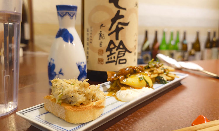 この日はスパイス感あふれる「カレー前」をいただけました