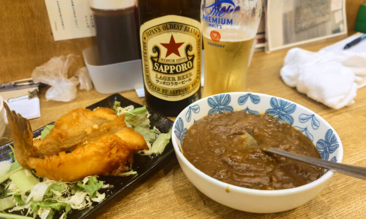 写真:永楽食堂のカレー