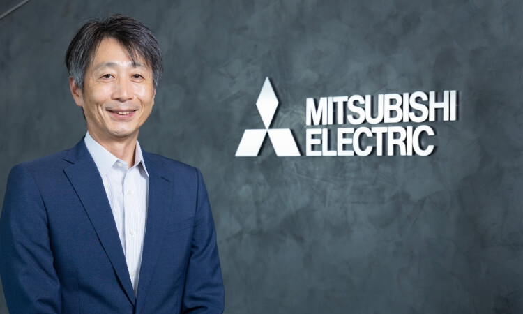 写真：阿部 恵成さん　三菱電機株式会社 常務執行役 CHRO
