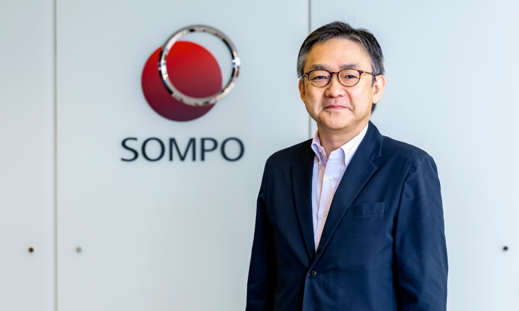 写真:原 伸一さん SOMPOホールディングス株式会社 グループCHRO 取締役 代表執行役副社長