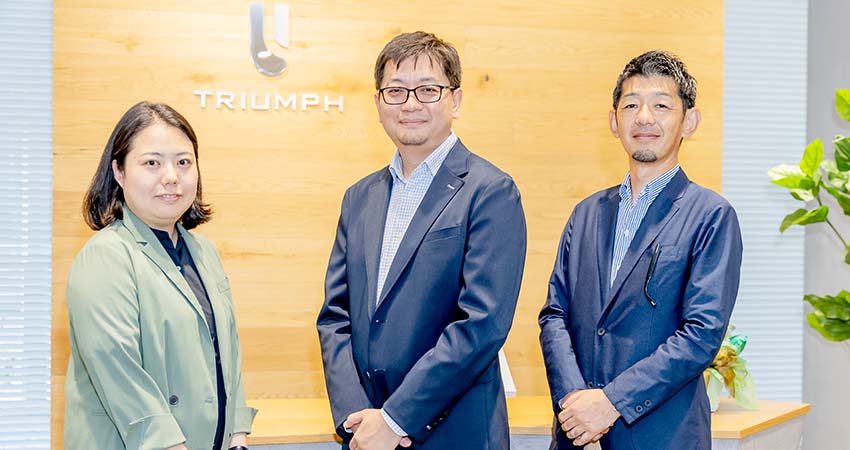 写真:松下 直樹さん・高田 敏宏さん・大野 紗和子さん
