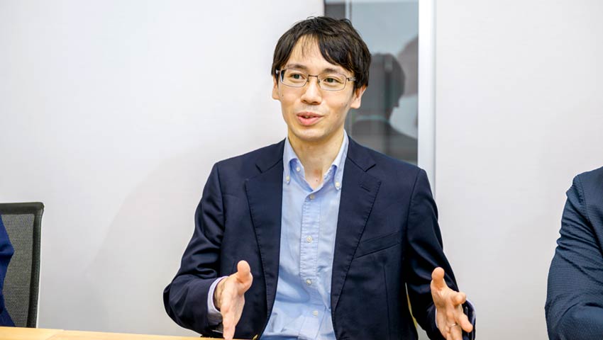 正木 郁太郎さん インタビューの様子