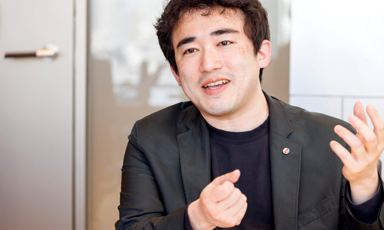 磯野 太佑さん インタビューの様子