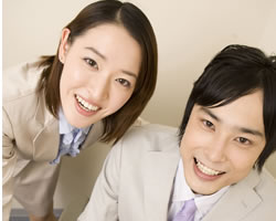 いきいきしているビジネスパーソンイメージ