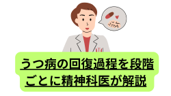 うつ病の回復過程を段階ごとに精神科医が解説