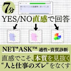 7分で適性・資質を見極める【NET＊ASK(TM)】