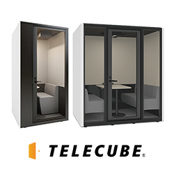 防音個室ブース「テレキューブ」_画像