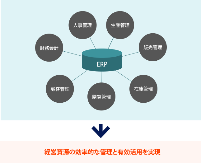 ERPのイメージ図